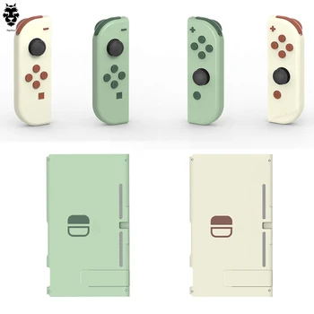  YENİ Nintendo Anahtarı Konsolu İçin Yedek DIY Konut Shell Kılıf NS Anahtarı arka el tutamağı kapağı Joycons Konut Ön Çerçeve