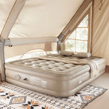  Şişme yatak çadır kamp hava yatağı serme yatak ev yatak otomatik şişme mat zemin