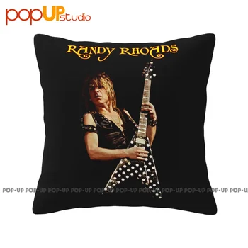  En iyi Yeni Randy Rhoads Hard Rock Gitaristi Yastık Atmak Yastık Örtüsü Kanepe Dekorasyon İçin En Kaliteli